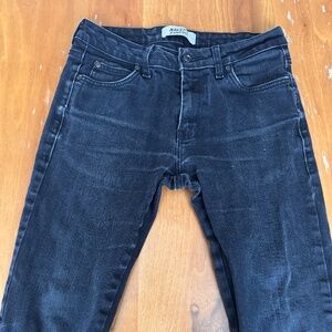 Naked and Famous Selvedge Jeans. Super Skinny Guy. Black Power. Size 31